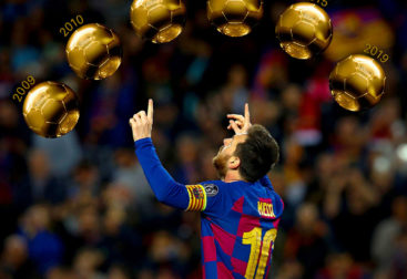 6 Balones de Oro de Messi